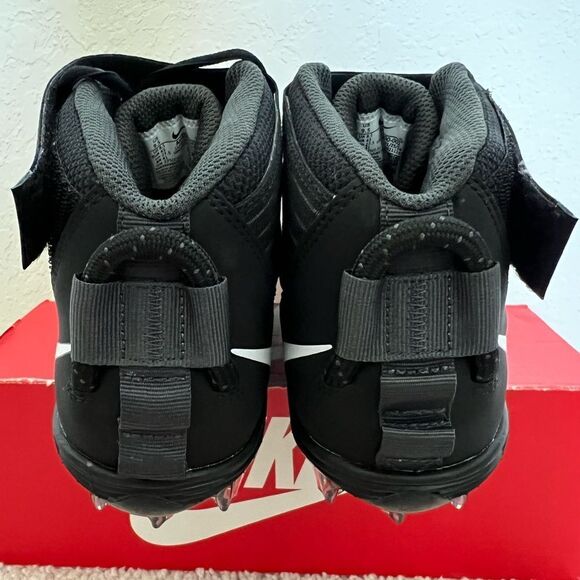 Nike Force Savage Pro 2 Mid Football Cleats Black - Picture 5 of 8